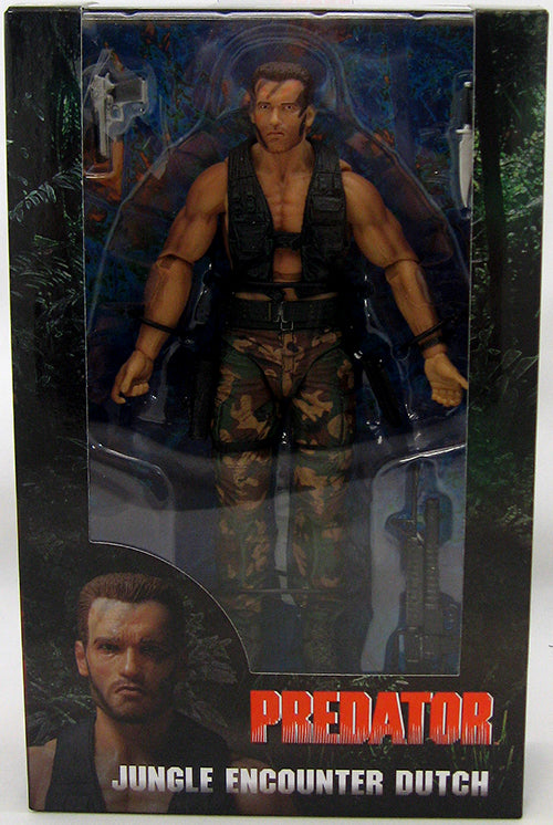 Predator 30th Anniversary 7 Inch Action Figure Special Series - Jungle Encounter Dutch