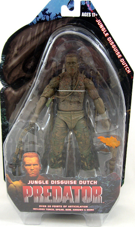 NECA Predator newest Series 9 Jungle Encounter Dutch