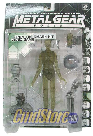 PSYCHO MANTIS STEALTH CLEAR Figure Metal Gear Solid Series 1 RARE