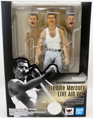 Queen 6 Inch Action Figure S.H. Figuarts - Freddy Mercury Live Aid