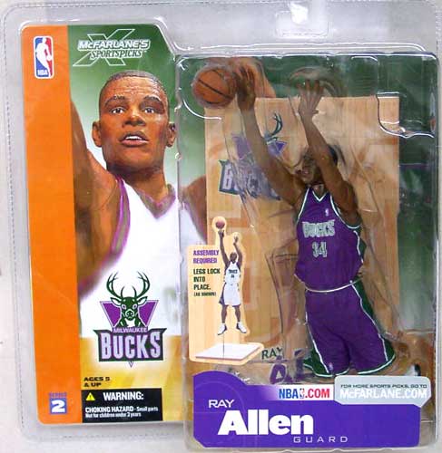 RAY ALLEN VARIANT NBA Sports Pick McFarlane Basketball Figure Series 2 cmdstore
