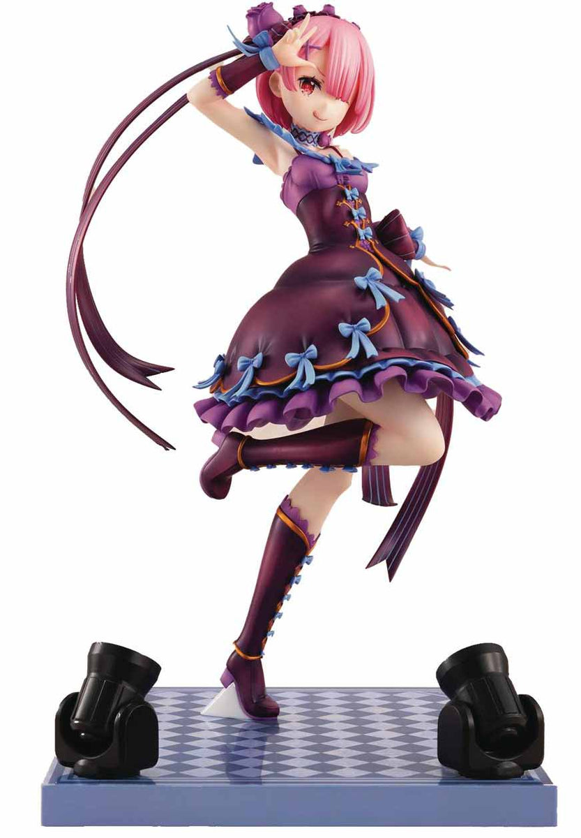 Re Zero Starting Life 9 Inch Statue Figure 1/7 Scale PVC - Ram Birthda ...