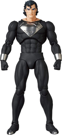 Return Of Superman 6 Inch Action Figure Mafex - Black Suit Superman