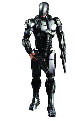 Robocop movie 2013 8 Inch Action Figure Play Arts Kai - Robocop 2013 Version 1.0 (Silver & Black Suit) (Shelf Wear Pkg)