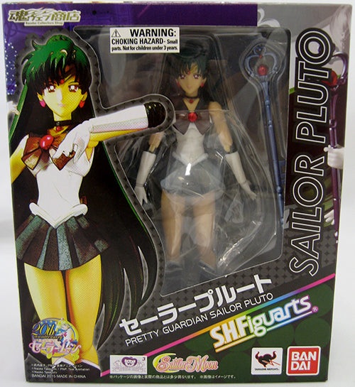 Sailor Moon 5 Inch Action Figure S.H. Figuarts - Sailor Pluto (Shelf Wear Packaging)