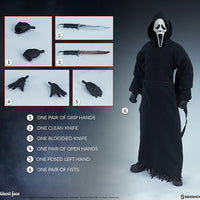 Scream 12 Inch Action Figure 1/6 Scale - Ghost Face Sideshow 100447