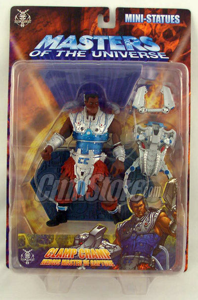 Masters Of The Universe Mini Statue Series 2: Clamp Champ Collectible Figure By NECA