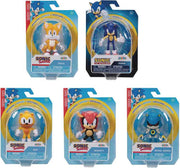 Sonic The Hedgehog 3 Inch Mini Figure Basic Wave 9 - Set of 5 (Sonic - Tails - Metal - Mighty - Ray)