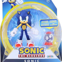 Sonig The Hedgehog 4 Inch Action Figure Articulated Wave 18 - Sonic