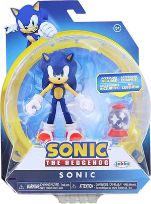 Sonig The Hedgehog 4 Inch Action Figure Articulated Wave 18 - Sonic