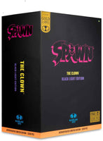Spawn Black Light Edition 7 Inch Action Figure Exclusive - The Clown Gold Label