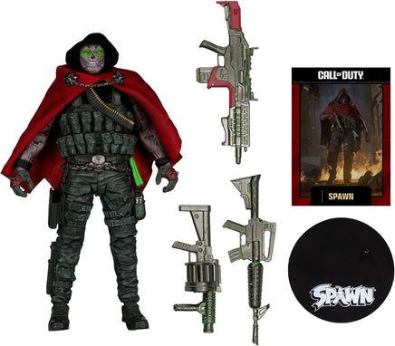 Spawn Call Of Duty 7 Inch Action Figure - Burned Spawn