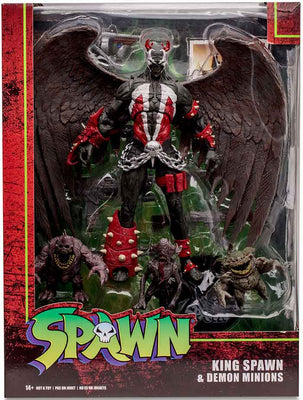 Spawn 7 Inch Action Figure Deluxe - King Spawn & Demon Minions