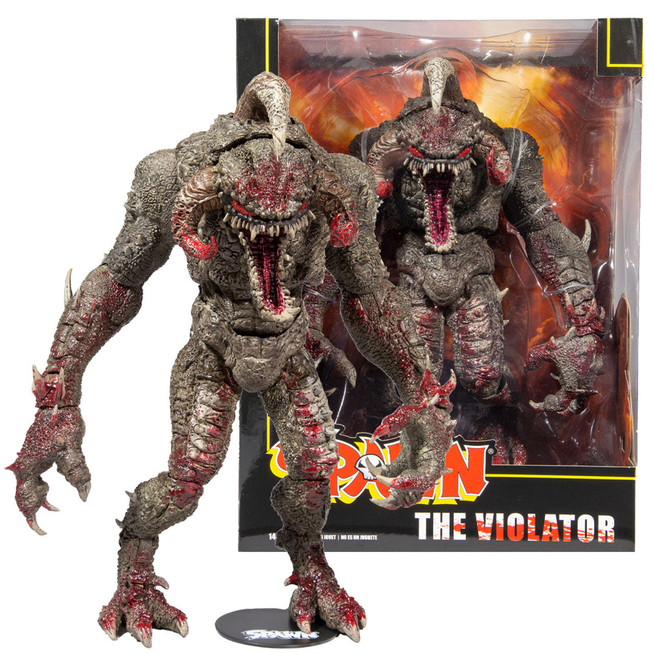 Spawn 10 Inch Action Figure Megafig - The Violator Bloody| Cmdstore
