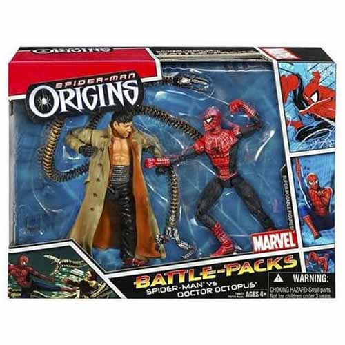 Spider-Man Origins 6 Inch Action Figure Battle Pack - Spider-Man vs Doctor Octopus