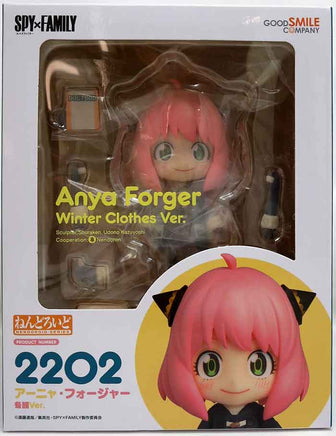 Spy X Family 4 Inch Action Figure Nendoroid - Anya Forger Winter Clothes Version #2202