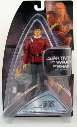 Star Trek 25th Anniversay Action Figures The Wrath Of Khan Series 2: Spock