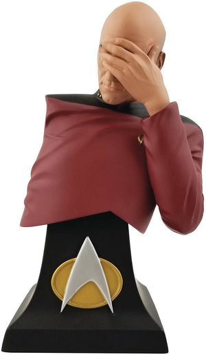 Star Trek The Next Generation 8 Inch Bust Statue SDCC 2020 Exclusive - Facepalm Picard