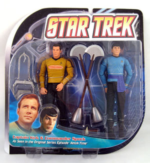 スタートレック フィギュア SPOCK と KIRK 2点セット なかむ Star Trek The Original Series Action Figures 2-Pack: Kirk