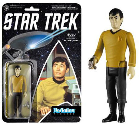 Star Trek The Original Series 3.75 Inch Action Figure Reaction Series - Sulu