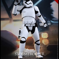 Star Wars 12 Inch Action Figure Movie Masterpiece 1/6 Scale Series - First Order Stormtrooper Squad Leader Hot Toys