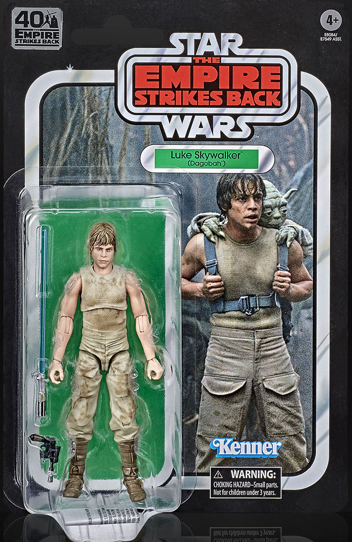 Star Wars 40th Anniversary 6 Inch Action Figure (2020 Wave 3) - Luke Skywalker Dagobah