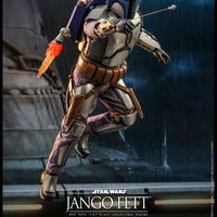 Star Wars Attack of the Clones 12 Inch Action Figure 1/6 Scale - Jango Fett Hot Toys 903741