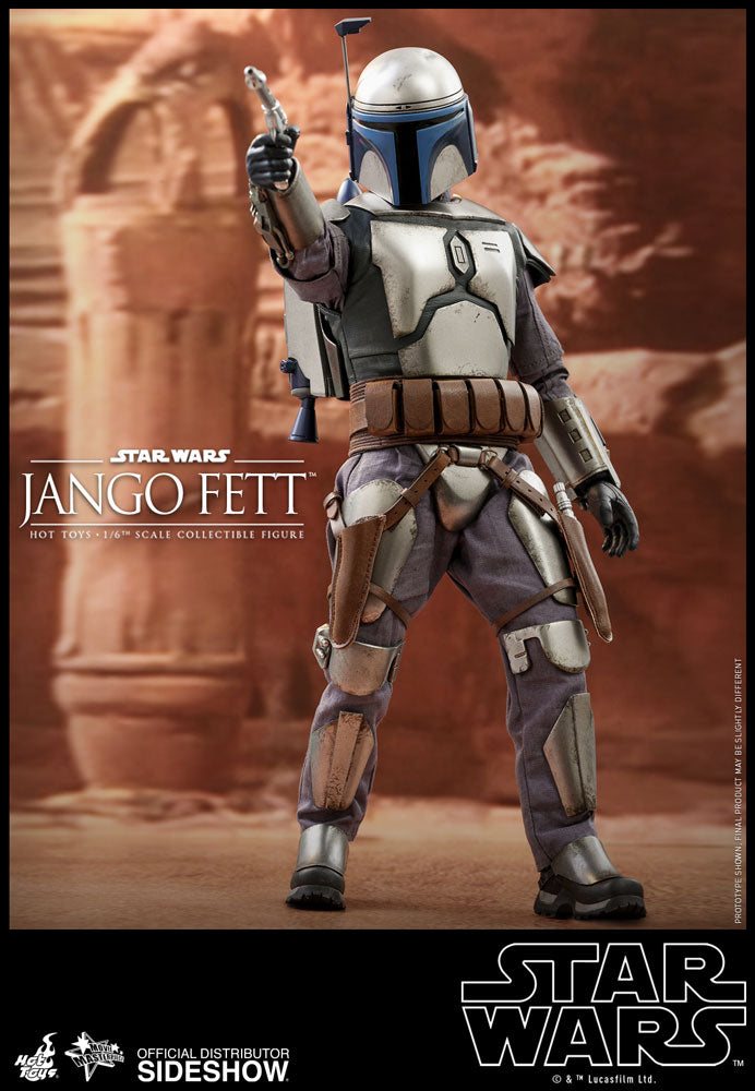 Star Wars Attack of the Clones 12 Inch Action Figure 1/6 Scale - Jango Fett Hot Toys 903741