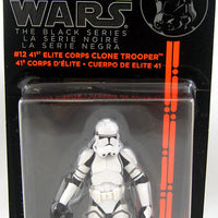 Star Wars 3.75 Inch Action Figure Black Series 2 - Episode III Clone Trooper - 41st #12
