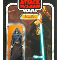 Star Wars Black & Silver Vintage 3.75 Inch Action Figure (2011 Wave 3) - Bariss Offee (Ep 3) VC51 (Shelf Wear)