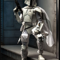 Star Wars 12 Inch Action Figure 1/6 Scale - Boba Fett (Prototype Armor) Sideshow (Previously Displayed)