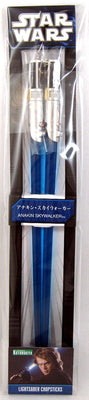 Star Wars 9 Inch Chopsticks - Anakin Skywalker Lightsaber Blue Chopstick