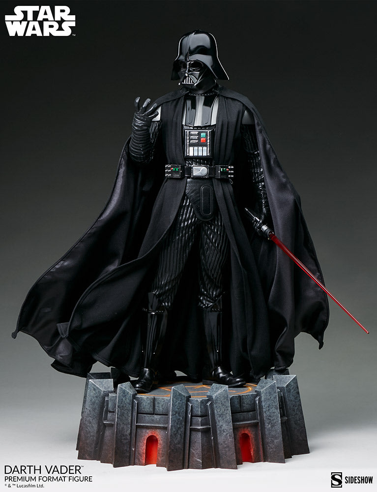 Star Wars Collectible 25 Inch Statue Figure Premium Format - Darth Vader Sideshow 300795