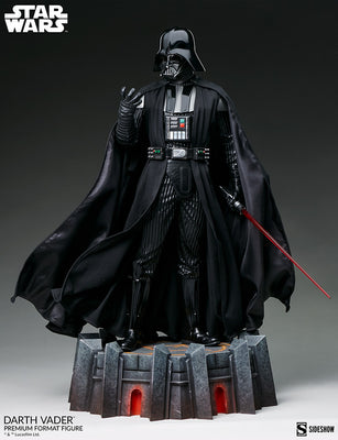 Star Wars Collectible 25 Inch Statue Figure Premium Format - Darth Vader Sideshow 300795