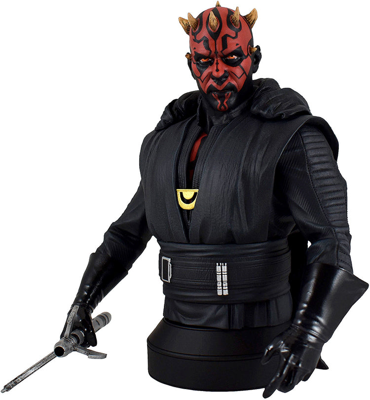 Star Wars Crimson Dawn 6 Inch Bust Statue - Darth Maul Bust