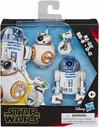 Star Wars Galaxy Of Adventures 3 Inch Action Figure - R2-D2 with BB-8 & D-O