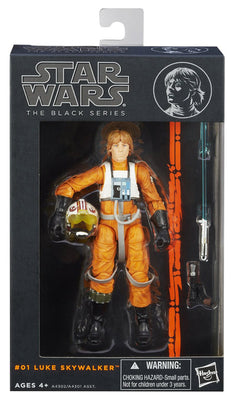 Star Wars Legends 6 Inch Action Figure Black Series 1 - Luke Skywalker #1