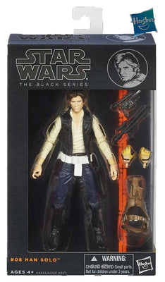 Star Wars Legends 6 Inch Action Figure Black Series 2 - Episode IV Han Solo #8