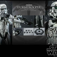 Star Wars Obi-Wan Kenobi 12 Inch Action Figure 1/6 Scale Exclusive - Stormtrooper Chrome Hot Toys 909530