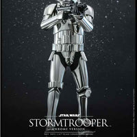 Star Wars Obi-Wan Kenobi 12 Inch Action Figure 1/6 Scale Exclusive - Stormtrooper Chrome Hot Toys 909530
