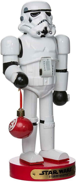 Star Wars 12 Inch Static Figure Ornament - Christmas Decoraton Stormtrooper Nutcracker