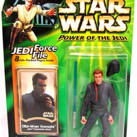 Star Wars Power Of The Jedi 3.75 Inch Action Figure - Obi-Wan Kenobi Jedi Training