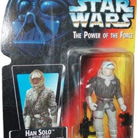 Star Wars Power Of TheForce 3.75 Inch Action Figure - Han Solo in Hoth