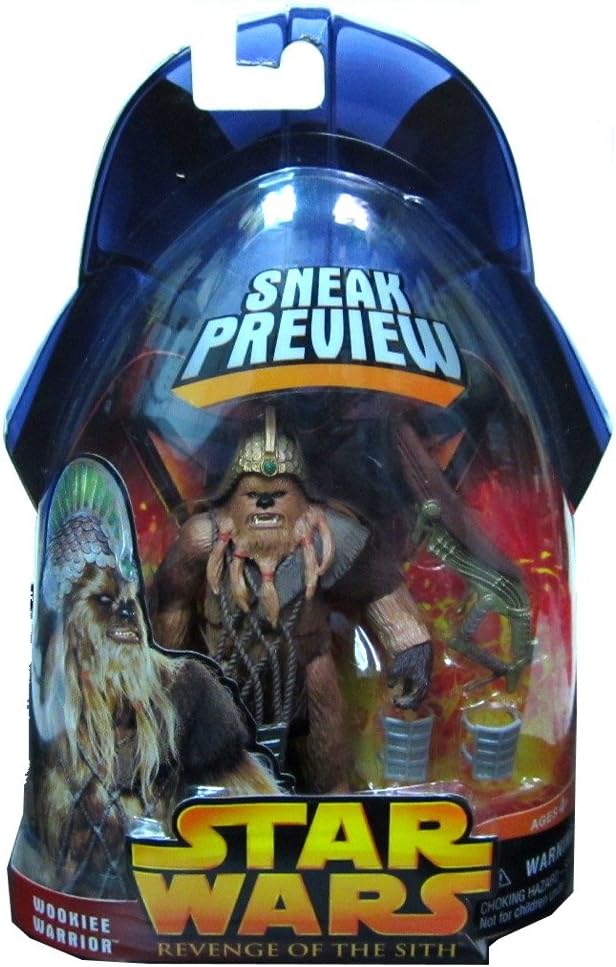 Star Wars Revenge Of The Sith 3.75 Inch Action Figure - Wookie Warrior