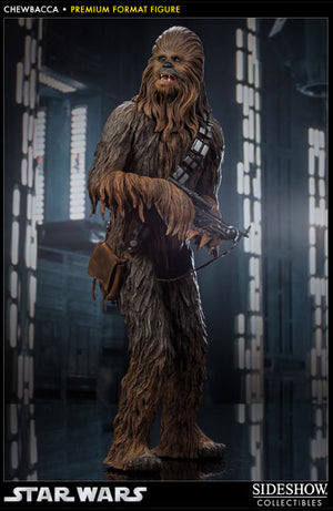 Star Wars 23 Inch Statue Figure Premium Format - Chewbacca Sideshow