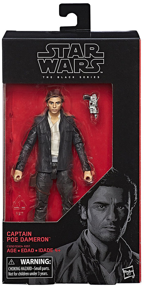 Star Wars The Black Series 6 Inch Action Figure (2017 Wave 4) - Captain Poe Dameron #53