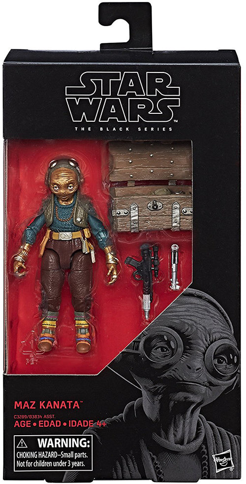 Star Wars The Black Series 6 Inch Action Figure (2017 Wave 4) - Maz Kanata #49