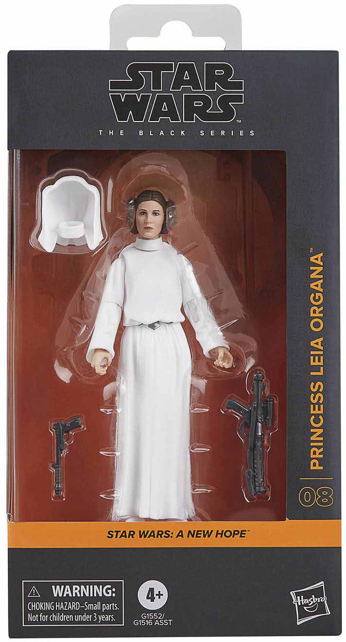 Star Wars Black Series - Figurine 15cm Princesse Leia