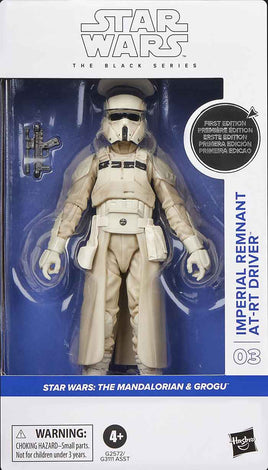 Star Wars The Black Series 6 Inch Action Figure (2026 Wave 1) White Box - Imperial Remnant AT-RT Driver #03
