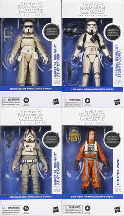 Star Wars The Black Series 6 Inch Action Figure (2026 Wave 1) White Box - Set of 4 (ATAT - ATRT - Stromtrooper - Ward)